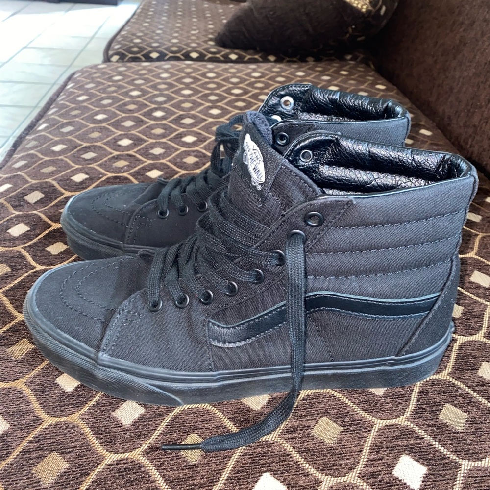 Vans Black High-Top Sneakers
